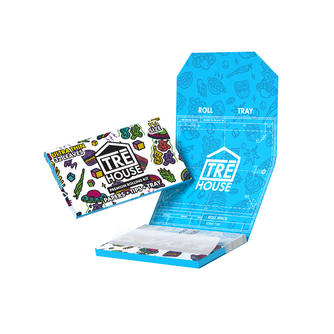 TreHouse Premium 1 1/4 Rolling Kit - Ultra Thin