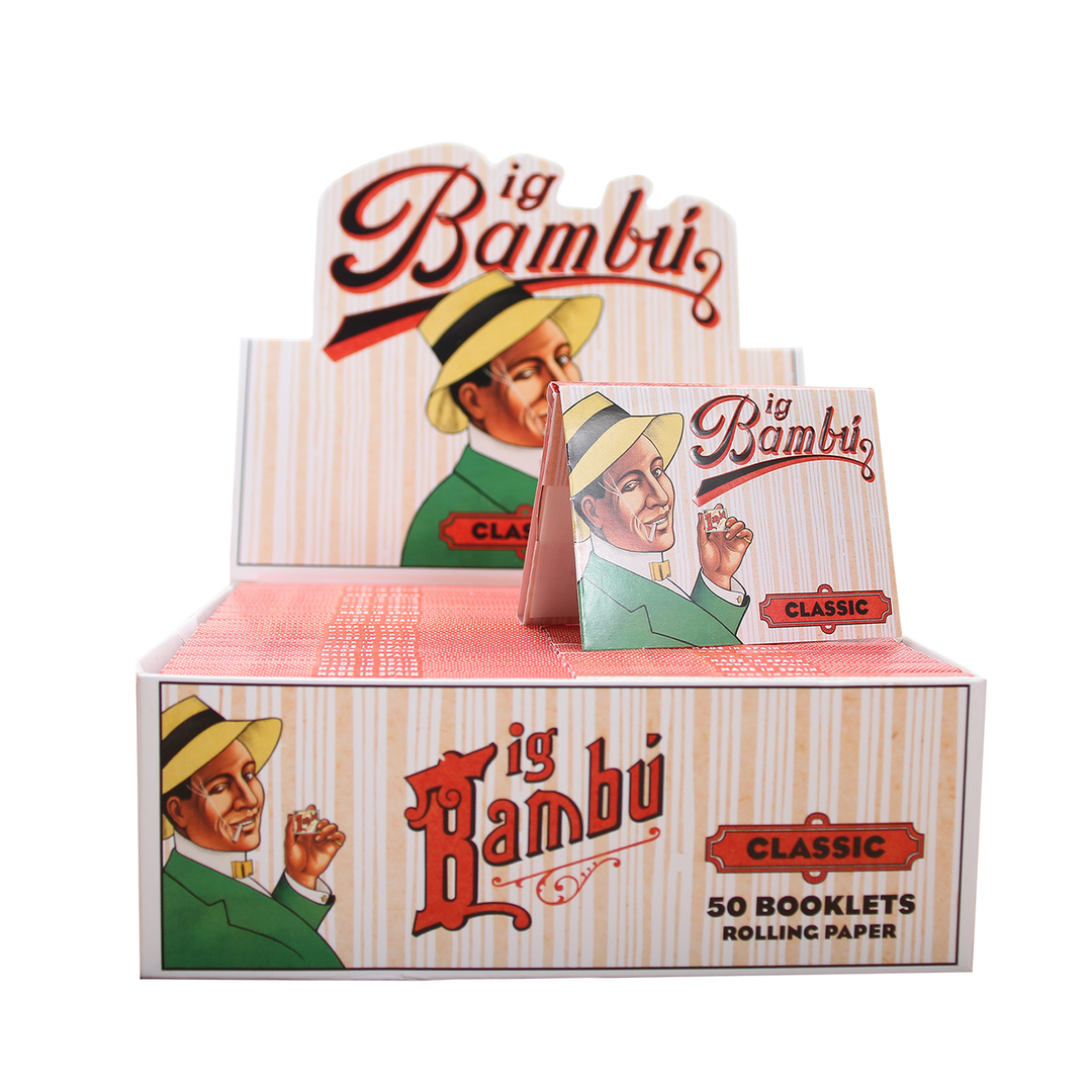 Bambú Classic Natural Rolling Papers - Quality Since 1764