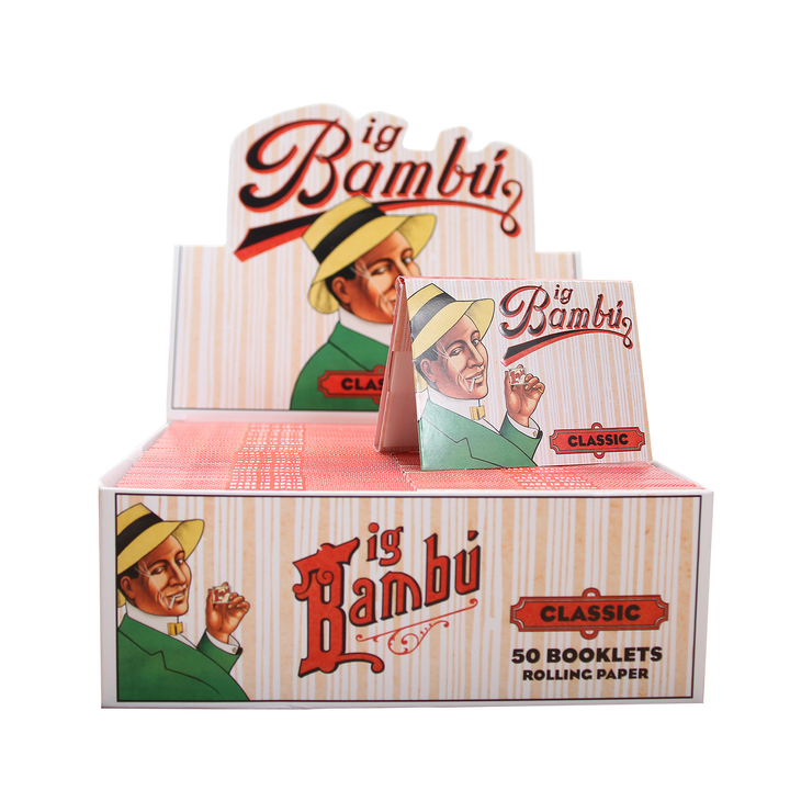 Bambú Classic Natural Rolling Papers - Quality Since 1764