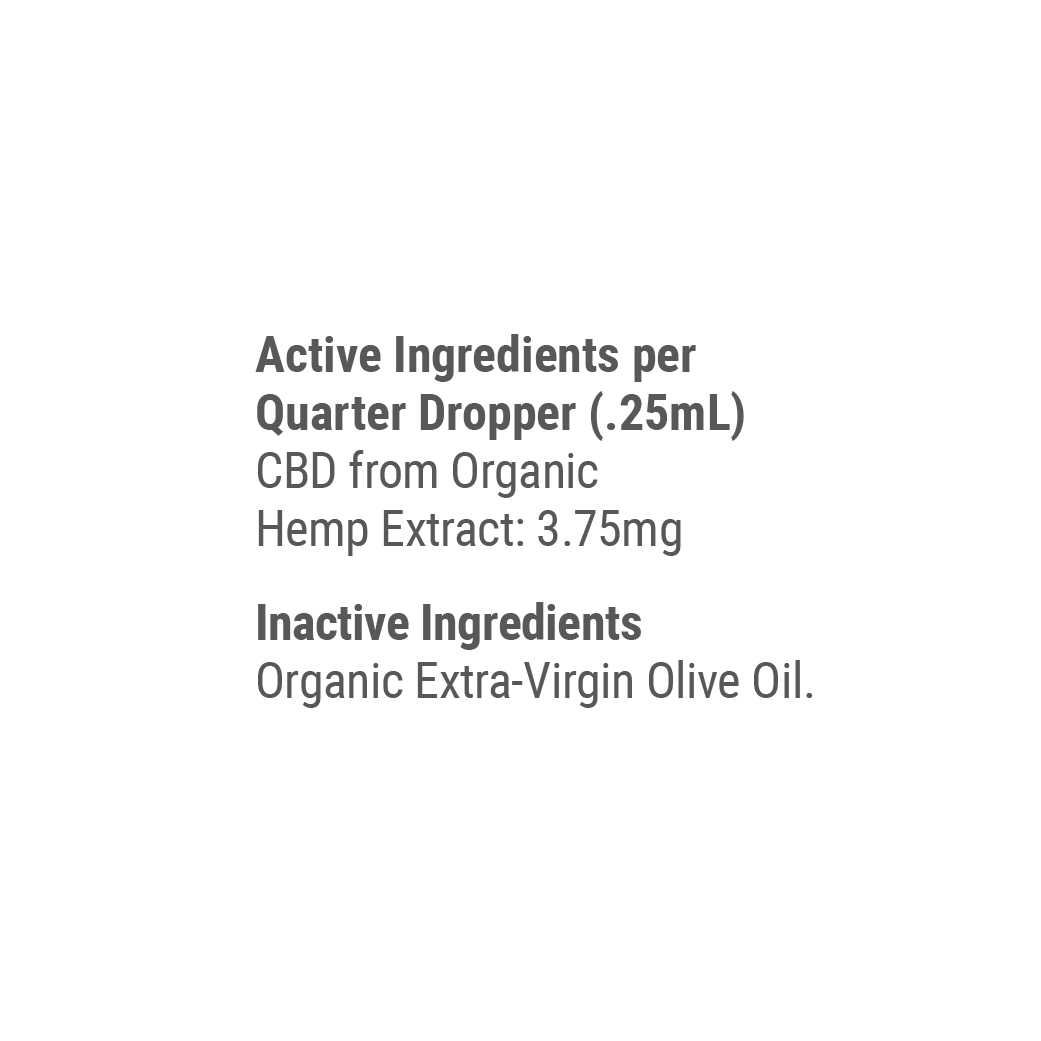 Organic CBD Oil Tincture para sa Mga Aso, Pusa, at Alagang Hayop